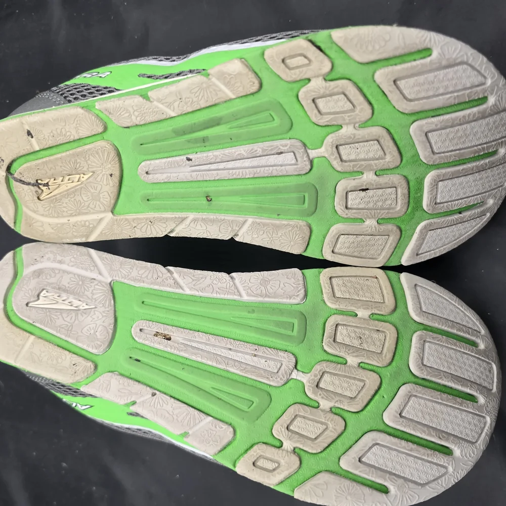 Altra Gray and Green Athletic‎ Shoes for Running